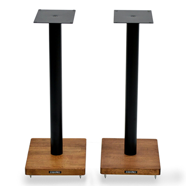 ATACAMA Apollo Cyclone 6 Raf Tipi Hoparlör Standı Çift (Dark Oak, Satin Black)